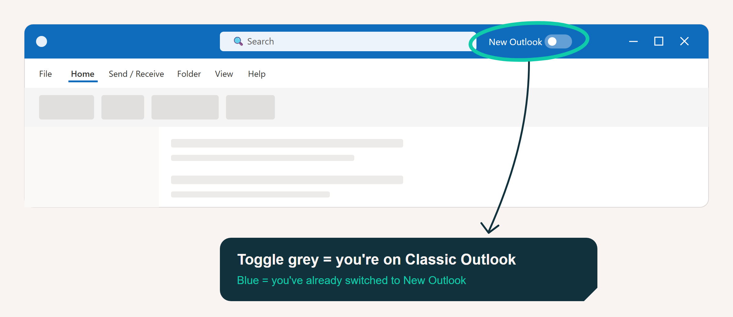 New Outlook graphic