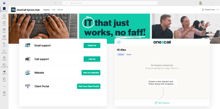 One2Call Service Hub